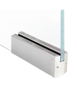 FHC 2-1/2" Square Patch Rail Fitting Without Lock