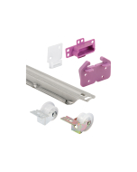 FHC Drawer Track Repair Kit - Metal Track - 22-1/2" Long (1 Kit)