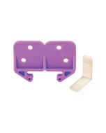 FHC 3/32" x 1-3/16" - Purple Drawer Guide Kit (1 Kit)