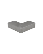 FHC Roll Formed Cap Rail Corner 90 Degree Horizontal - 2" x 1" Rectangular