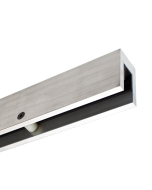 FHC 120" Long Aluminum Smoke Baffle for 3/4" Glass