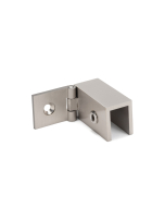 FHC Right Hand Adjustable Wall Mount Slip Fit Glass Clamp
