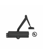 FHC Surface Mount Closer Fixed Spring Size 4 Standard Arm/Parallel Bracket - Dark Bronze Anodized 