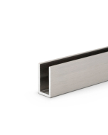 FHC Classic U-Channel 1" Tall For 1/2" Glass - 95" Long