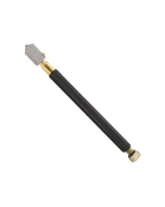FHC Toyo Straight Tap Wheel Glass Cutter - Brass Handle