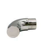 FHC Steel Handrail Returned End Cap 1-1/2" Dia .050" wall