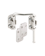 FHC Sliding Door Loop Lock - 2-1/4" - Steel - Nickel Plated - Right Hand (Single Pack)