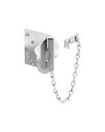FHC Texas Security Bolt - Stamped Steel Construction - Chrome Plated Finish (Single Pack)