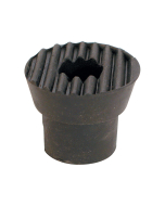 FHC 1" - Black - Rubber - Replacement Tips For Drop Down Door Holders (2 Pack)