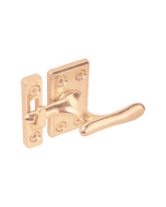 FHC Diecast With Brass Finish - Casement Window Sash Lock (Single Pack)