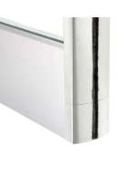 FHC Vertical Door Stile Sample for 1/2" & 9/16" Glass, 11" Length