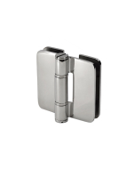 FHC Zephyr Glass-to-Glass Inline Outswing Hinge for 3/8" Glass  