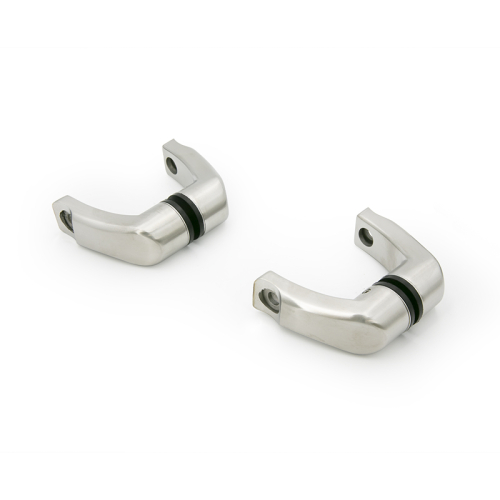 STAINLESS STEEL - SMALL side mount 90 degree PULL toggle latch