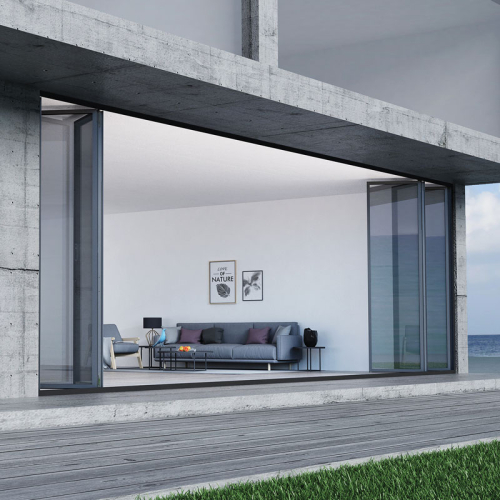 FHC | G50L7RLPCSA G50 Thermally Broken-Top Hung Bi-Folding Glass