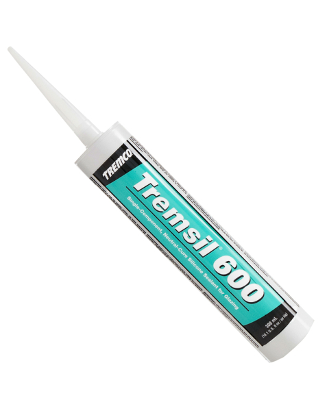 FHC Tremco Tremsil 600 Neutral Cure Silicone Sealant - 10oz Cartridge