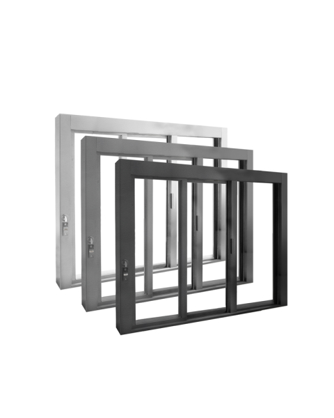 FHC | FDW2601PTC Manual Deluxe Sliding Window OXO with Aluminum 1