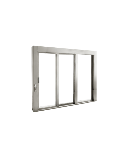 FHC | FDW5001c Manual Deluxe Sliding Window XOX with Aluminum 1/2