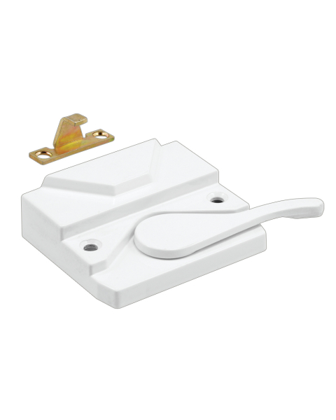 FHC Sash Lock and Keeper - Right Hand - White 