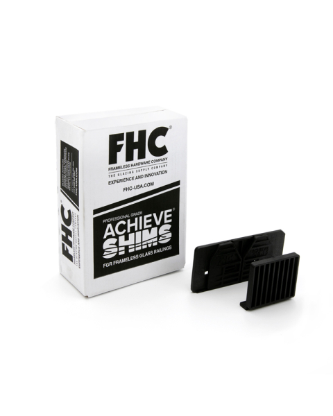 FHC Achieve Glass Rail Shim Set for 1/2