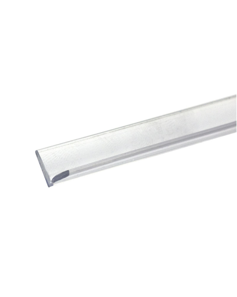 FHC Clear Vinyl Edge 'V' Seal for 1/4