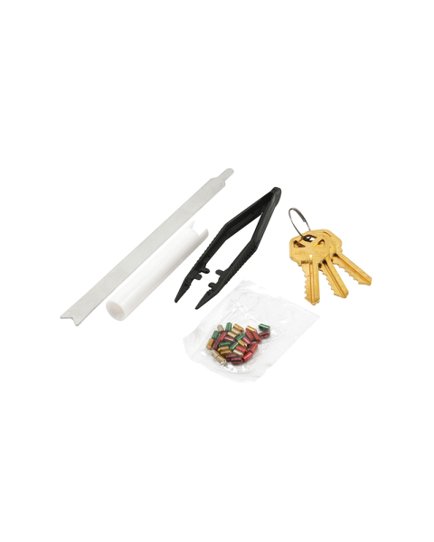 FHC Re-Keying Kit - Re-Key A Lock Kit With Pre-Cut Keys For Rekeying All Your Locks To One Key - For Kwikset Brand Locks - 5-Pin Style Locks (1 Kit)