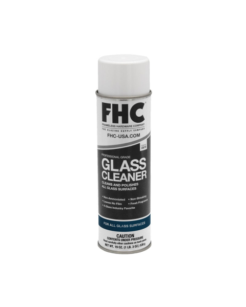 FHC | GW19 Glass Cleaner - Case of 12 - 19 Oz. Cans | Frameless