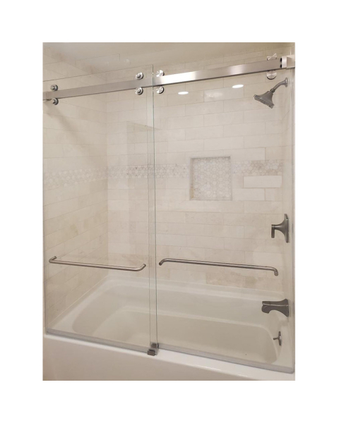 FHC Napa Series 180 Deg Sliding Shower Door Kit