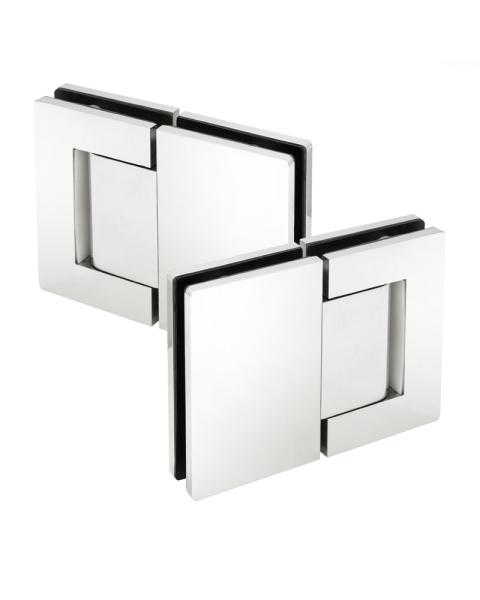 FHC Panorama Series Self Closing Hydraulic Hinges - Sold In Pairs - Glass to Glass