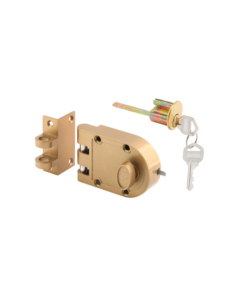 FHC | U9970 Deadlock - Single Cylinder Diecast Metal Lock With A