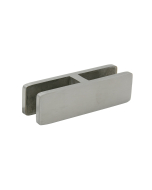 316 Stainless Steel Glass-to-Glass Sleeve-Over Corner Clamp for Glass  Railing