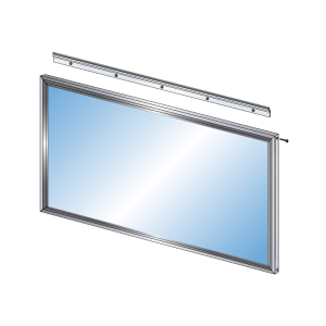 FHC Custom Narrow Single Mirror Frame