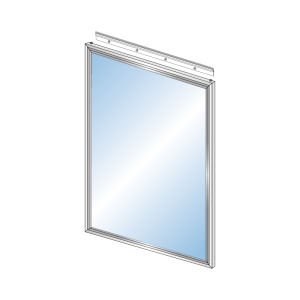 FHC Custom Single Narrow Mirror Frame