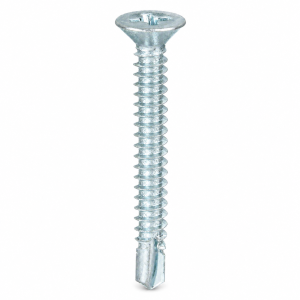 FHC 10 x 1-1/2" Flat Head Self Drilling Screw - 100 per Pack