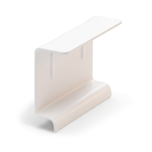 FHC 3/4" Aluminum Lift Clips - White - 100 per Pack