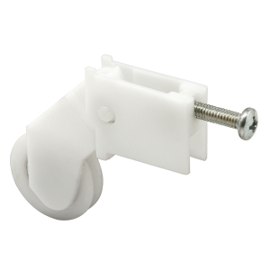 1" Polyethylene Ball Bearing Roller - Sliding Screen Door Rocker Sty