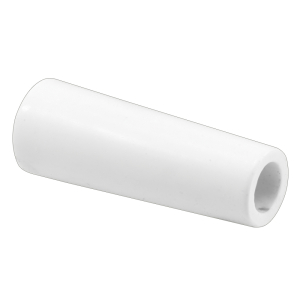 2-5/8" White Rubber Sliding Door Bumper - 2 Pack