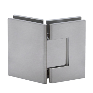 FHC Glendale Square 5 Degree Positive Close Glass-to-Glass 135 Degree Hinge