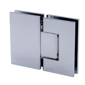 FHC Glendale Square 5 Degree Positive Close Glass-to-Glass 180 Degree Hinge