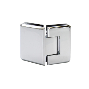 FHC Junior Preston 135 Degree Glass-to-Glass Hinge for 1/4" Glass
