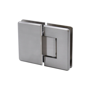 FHC Junior Preston 180 Degree Glass-to-Glass Hinge for 1/4" Glass 