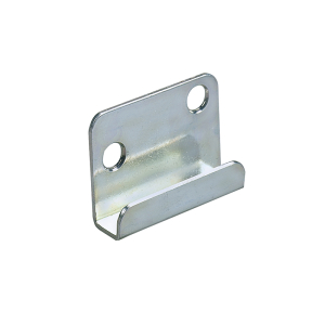 FHC  1/4" Bottom Mount 1-1/2" x 1" Mirror Clip- 10pk