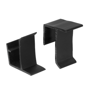 FHC Screen Frame Holder Black Vinyl - Top and Bottom - Pack Of 2 Sets
