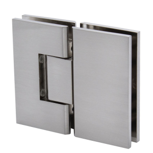 FHC Venice Series 180 Degree Adjustable Glass-to-Glass Hinge for 3/8" to 1/2" Glass
