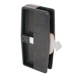 FHC Black Plastic - Sliding Screen Door Latch (Single Pack)