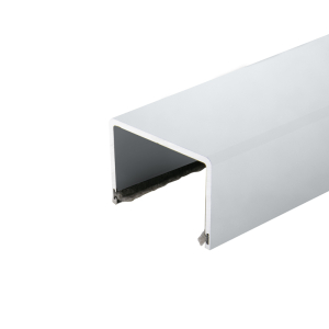 FHC BRS100 Top Track for Rolling Sliding System - 240" Long - Satin Anodized