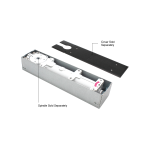 FHC dormakaba&reg; BTS75V 90 Degree Hold Open Floor Closer Body in Cement Case 