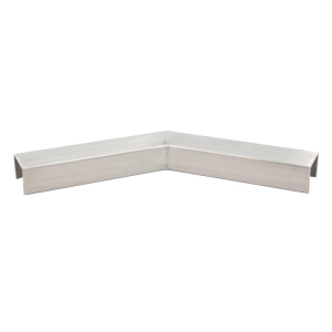 FHC 135 Degree Internal Splice Corner Sleeve Only - 4" x 4" for CRU8 Cap Rail