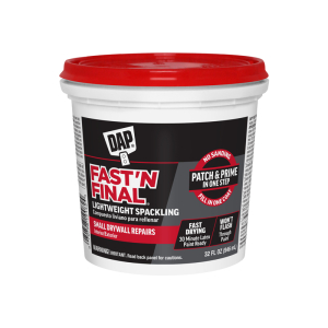 FHC DAP Lightweight Spackling Compound Quart Tub - White