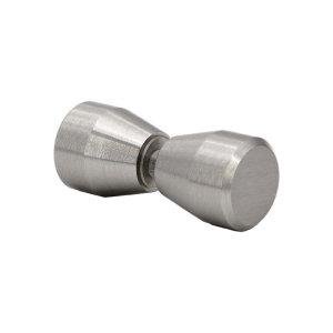 FHC Tulip Shower Doorknob Back-to-Back for 1/4" to 1/2" Glass  