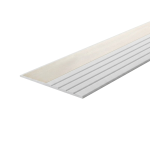 FHC White Trim Quick Flat Vinyl Trim - 2-1/4" - 12' Length